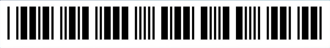 Code 39 Barcode Example