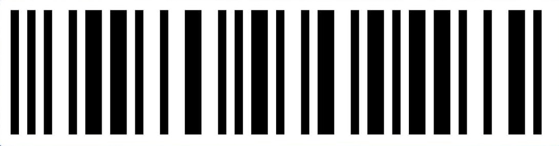 Interleaved 2 of 5 Barcode Example