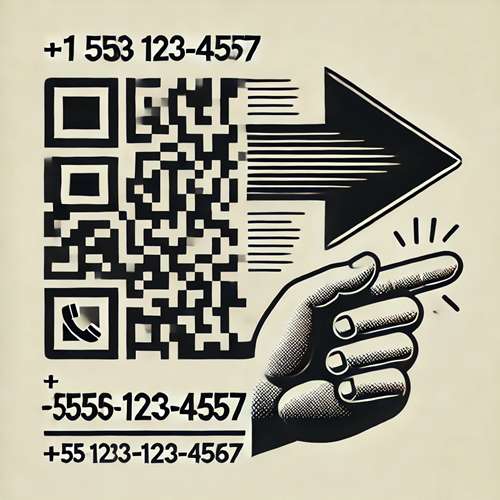 Phone Call QR Code