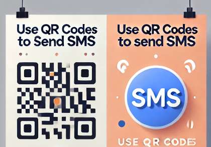 Customizable SMS QR Code